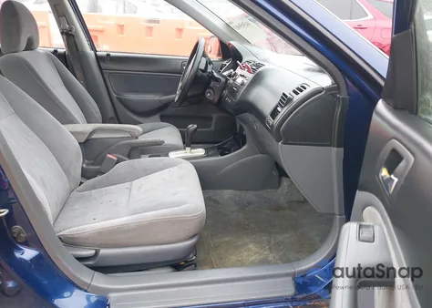 2003 Honda Civic Lx z USA, uszkodzony, nr VIN 1HGES16593L017201